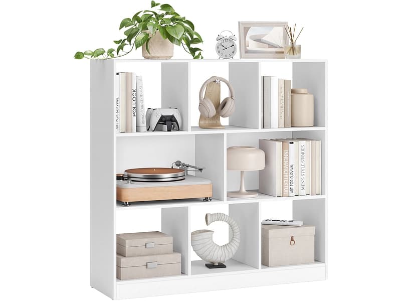 Bibliothek SONGMICS LIGHTY 97.5x30x100cm spanplatte