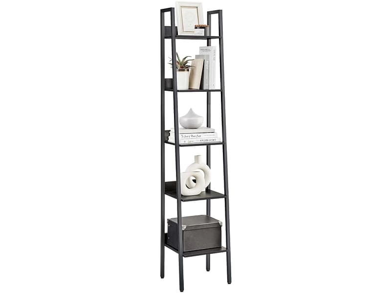 SONGMICS Regal FABRIK 33.8x30x170cm spanplatte melamin