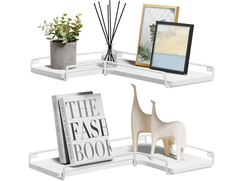 SONGMICS Wandregal LIGHTY 40x29x4cm wolkenweiss