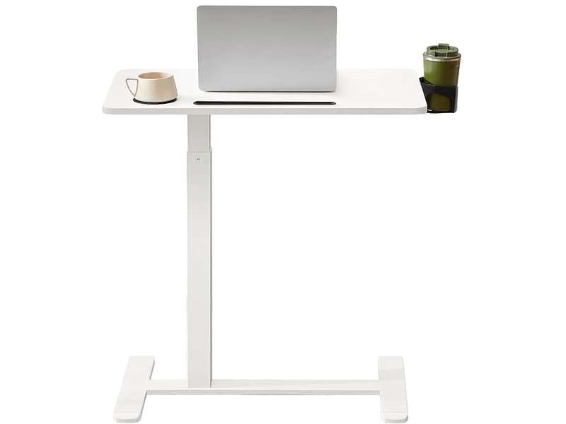 Höhenverstellbares Büro SONGMICS LIGHTY 40x70x102cm wolkenweiss
