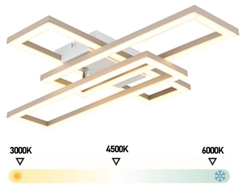 Deckenlampe WILTON 40cm 24W beige