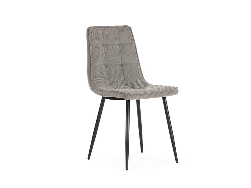 MARCKERIC Stuhl MELIA Stoff grau