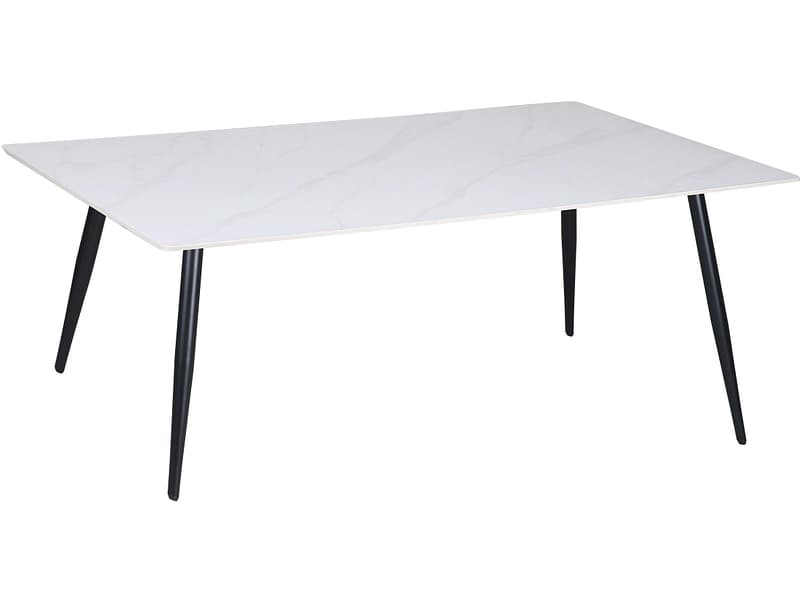 Tisch MARBLE 180x90x75cm weiss