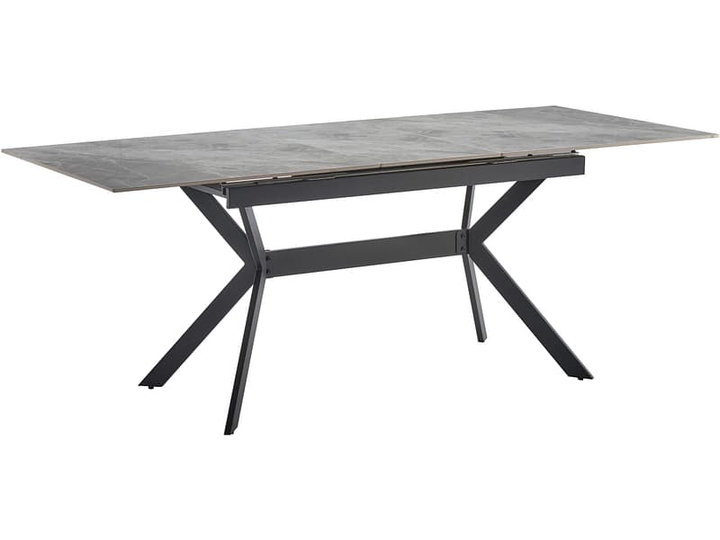 Tisch ausziehbar CROSS II 160-200x90x75cm grau