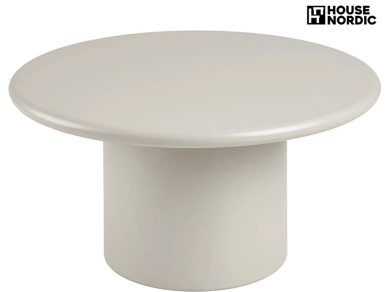 HOUSE NORDIC Couchtish NAGANO 80x80x40cm beige