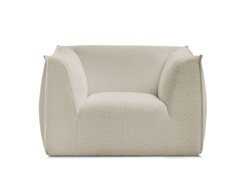 Sessel BOBOCHIC GIORGIA Boucle-Stoff beige
