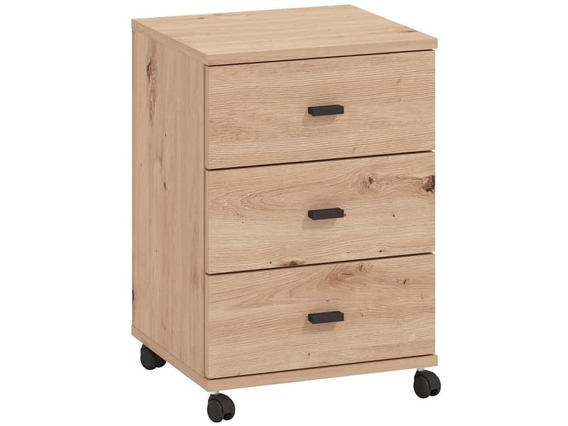 Schubladenelement ALMOND 3 Schubladen 38x35.2x56.4cm artisan eiche