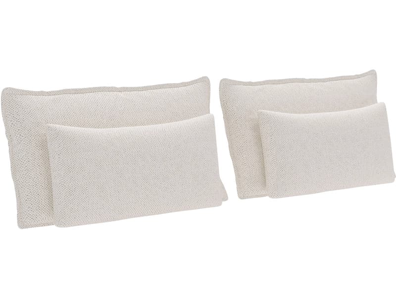 Set 4 Kissen MISTRAL 30x65cm beige unifarben