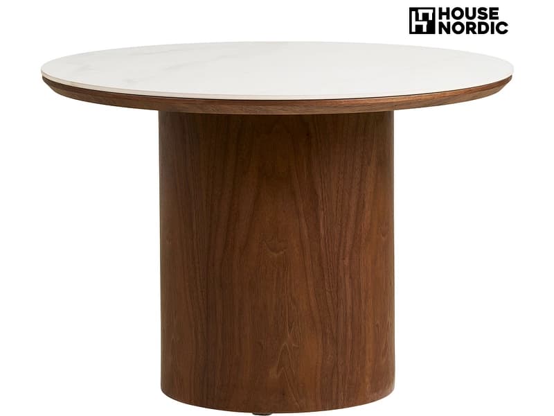 HOUSE NORDIC Couchtish NOLI 60x60x42cm dunkelbraun