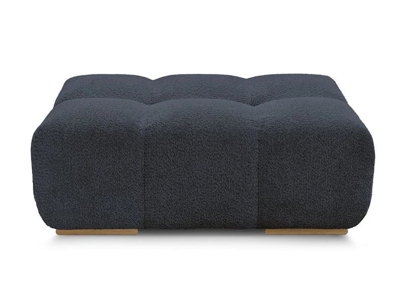 Hocker BOBOCHIC ANAKIN 93x115x45cm boucle-stoff dunkelblau