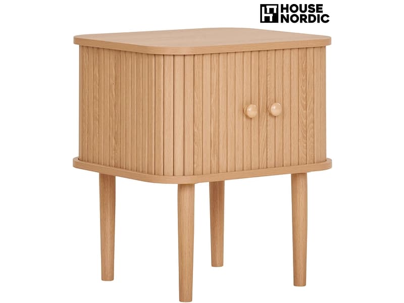Nachttisch HOUSE NORDIC NIKKO 2 Schubladen 45x40x50.5cm natürliches holz eiche
