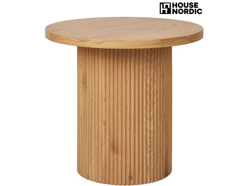 HOUSE NORDIC Couchtish BOAVISTA 48x48x45cm natürliches holz
