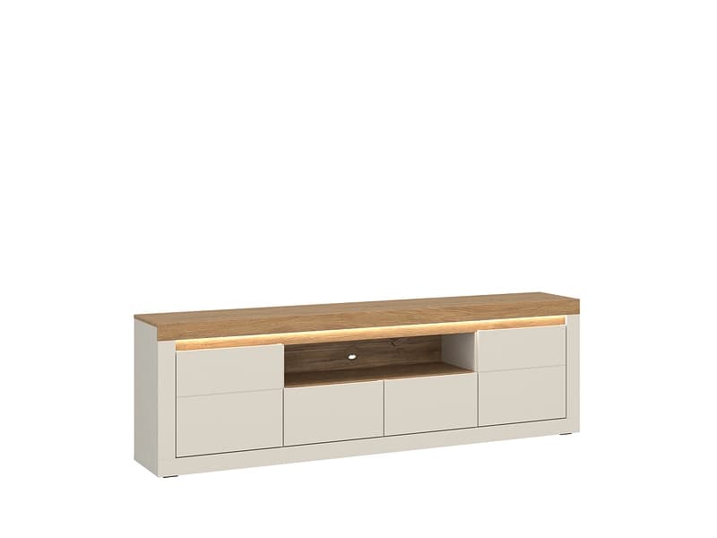 TV-Möbel NAXXAR 194cm cremeweiss