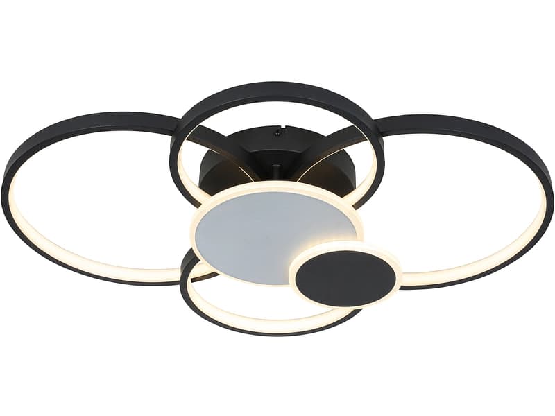 Deckenlampe LED JULIA 46cm 36W schwarz