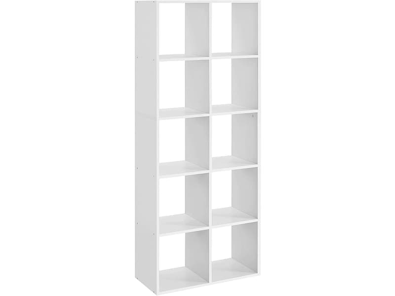 SONGMICS Regal LIGHTY 65.5x30x161.5cm spanplatte melamin