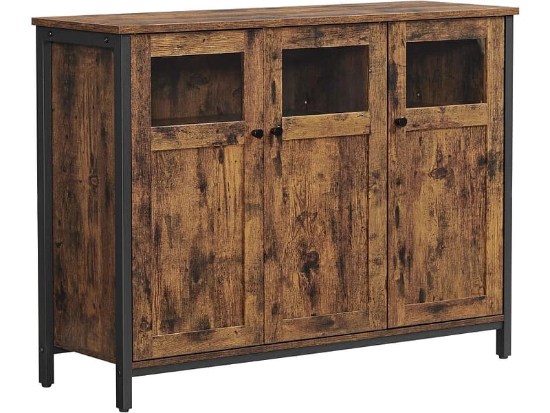SONGMICS Sideboard RUSTIK 35x100x75cm