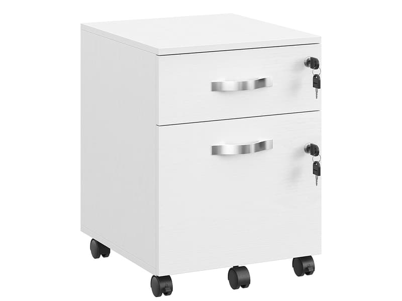 Schubladenelement SONGMICS VADIM 2 Schubladen weiss