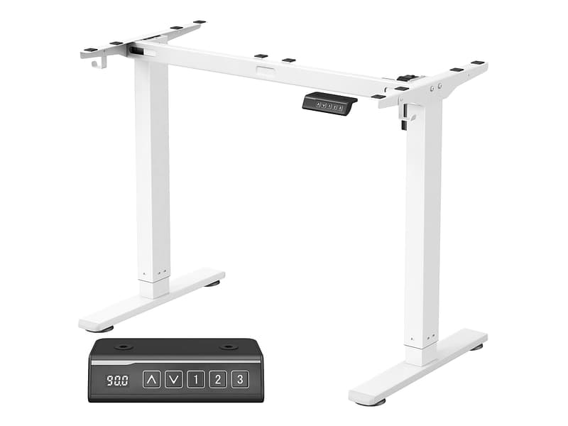 SONGMICSElektrisches Untergestell LIGHTY Weiss