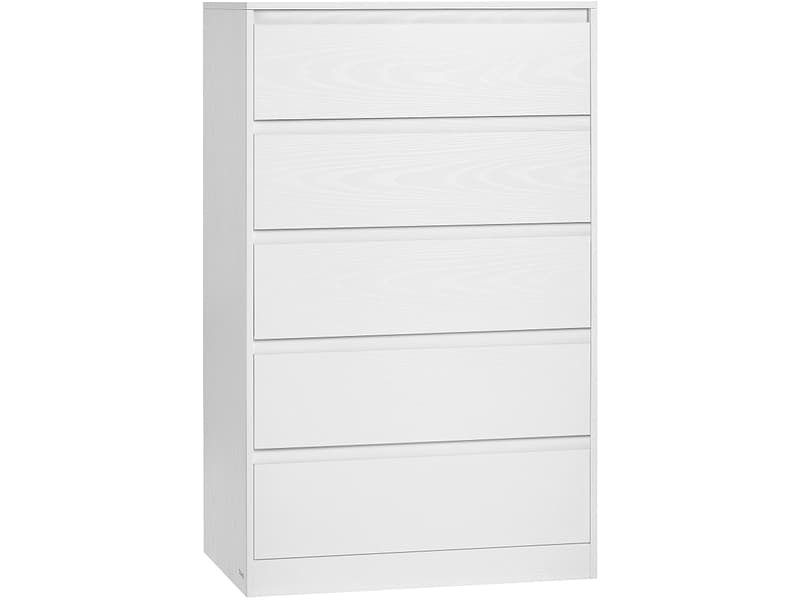 Kommode SONGMICS SADY 5 Schubladen 40x60x97.4cm weiss weiss