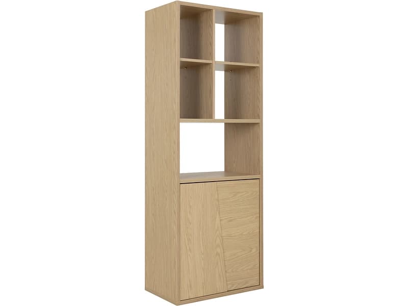 GAMI Regal SOLENA 66x40x182cm spanplatte eiche