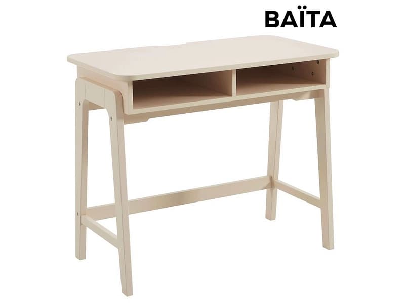 Kinderschreibtisch BAÏTA ELLI 50x90x75.5cm beige