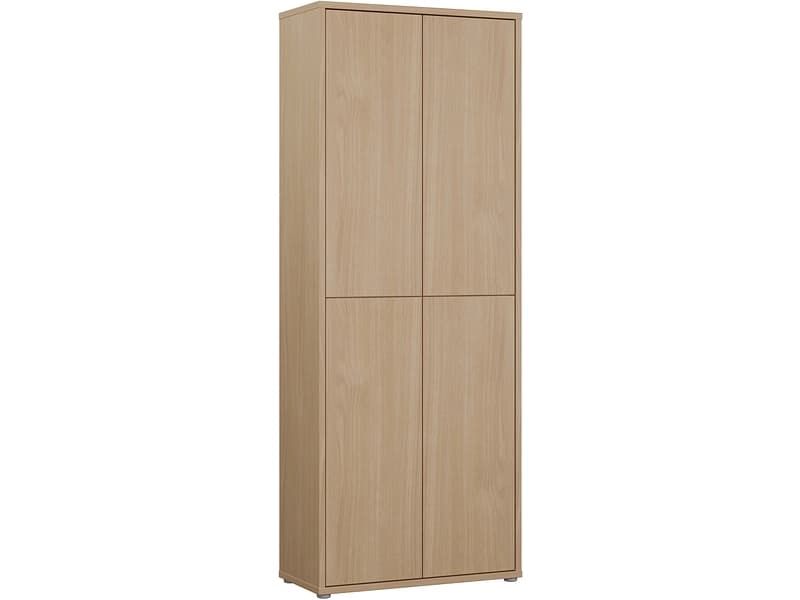 Schuhschrank ALICE SPRINGS 25 Paar Schuhe 4 Türen eiche