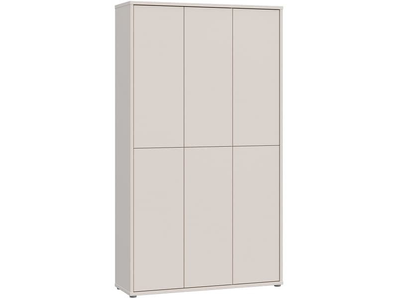 Schuhschrank ALICE SPRINGS 30 Paar Schuhe 6 Türen sand