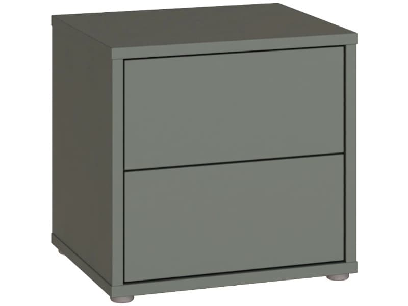 Nachttisch ALICE SPRINGS 2 Schubladen 49.8x41.5x47.9cm salbei dekor