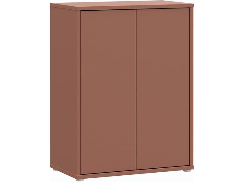 Kommode ALICE SPRINGS 2 Türen 41.5x74.5x99.1cm terrakotta dekor