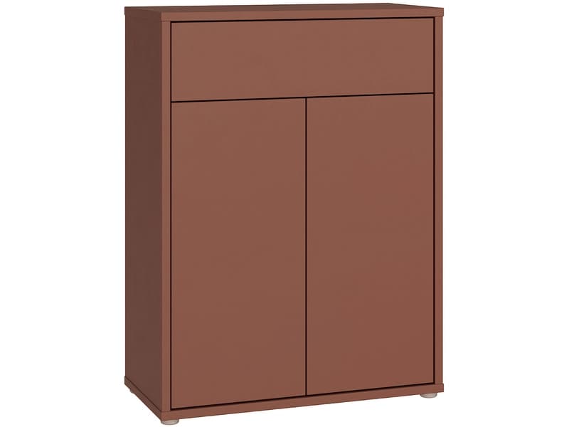 Kommode ALICE SPRINGS 2 Türen 1 Schublade 34.9x74.5x99.1cm terrakotta dekor