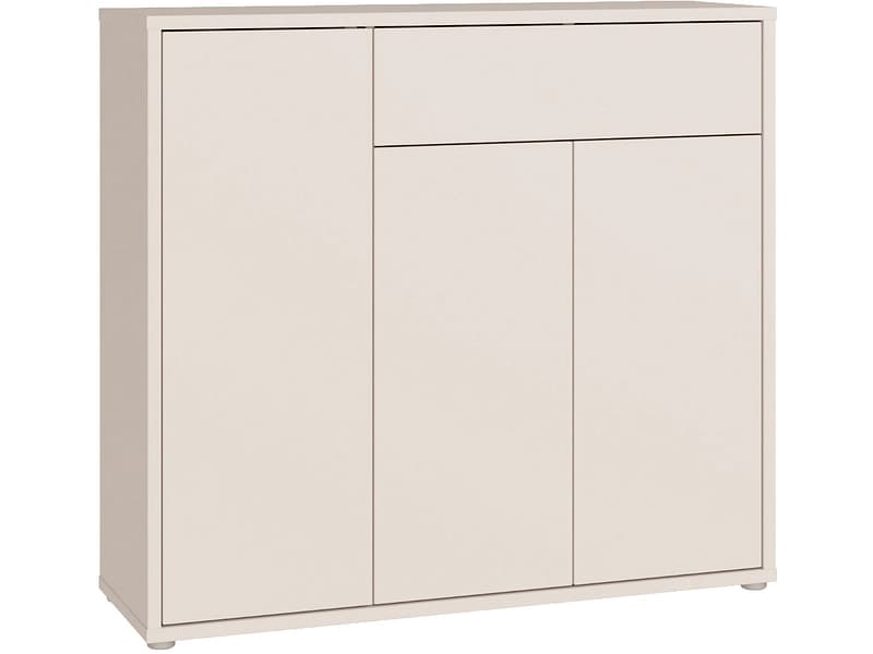 Kommode ALICE SPRINGS 3 Türen 1 Schublade 34.9x109.2x99.1cm sand dekor