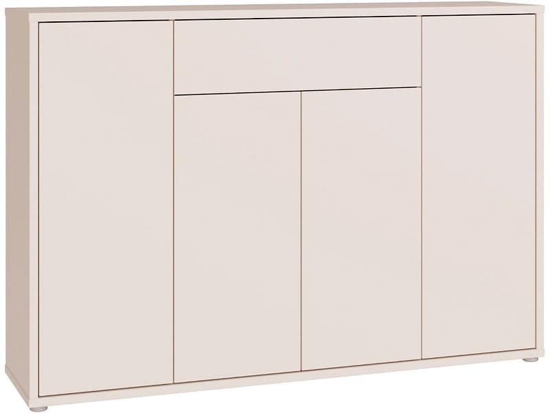 Kommode ALICE SPRINGS 4 Türen 1 Schublade 34.9x143.9x99.1cm sand dekor