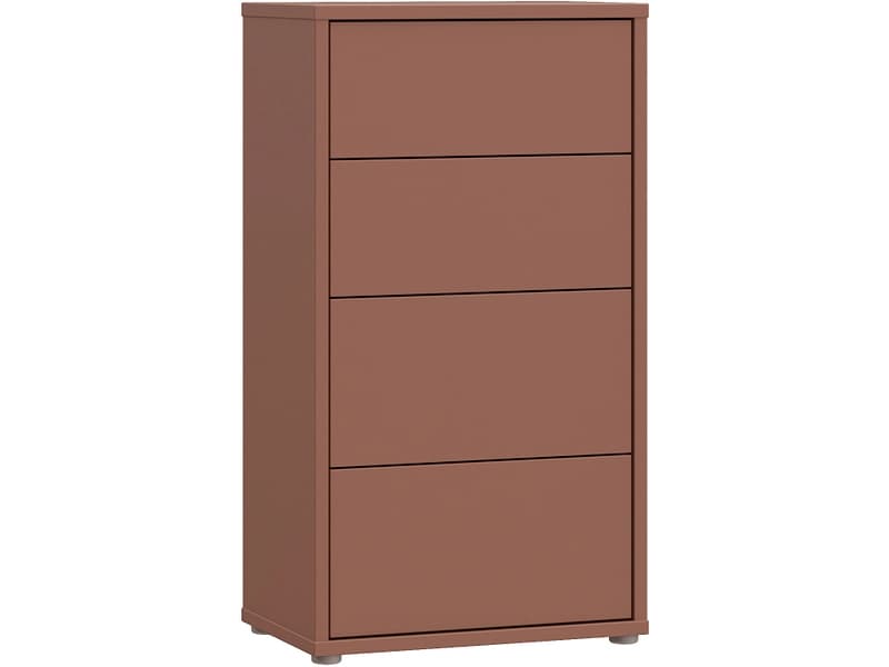 Kommode ALICE SPRINGS 4 Schubladen 34.9x54.8x99.1cm terrakotta dekor