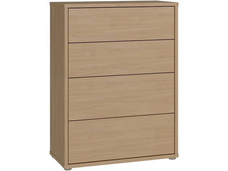 Kommode ALICE SPRINGS 4 Schubladen 34.9x74.8x99.1cm eiche dekor