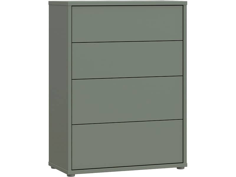Kommode ALICE SPRINGS 4 Schubladen 34.9x74.8x99.1cm salbei dekor