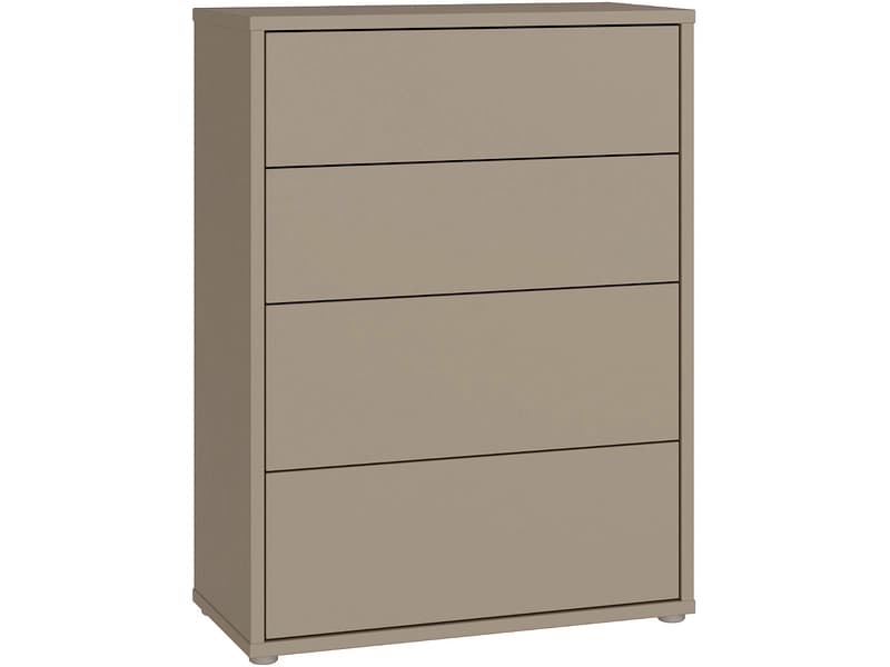 Kommode ALICE SPRINGS 4 Schubladen 34.9x74.8x99.1cm taupe dekor