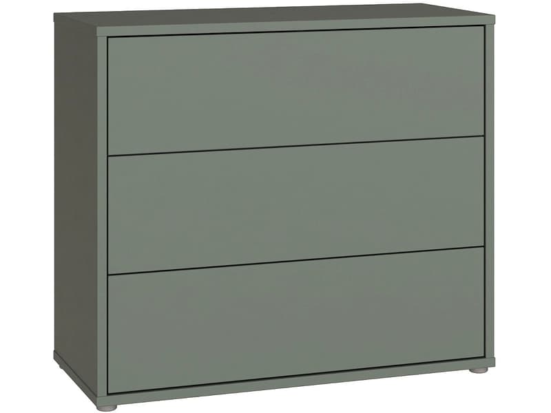 Kommode ALICE SPRINGS 3 Schubladen 41.5x94.8x83.1cm salbei dekor