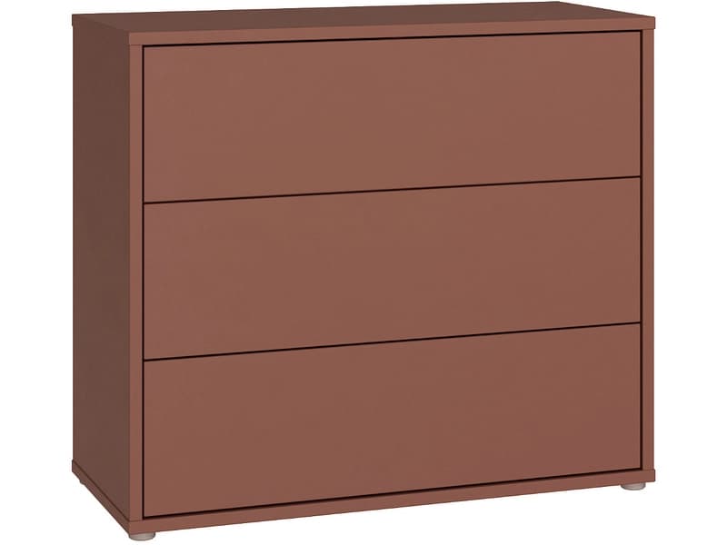 Kommode ALICE SPRINGS 3 Schubladen 41.5x94.8x83.1cm terrakotta dekor