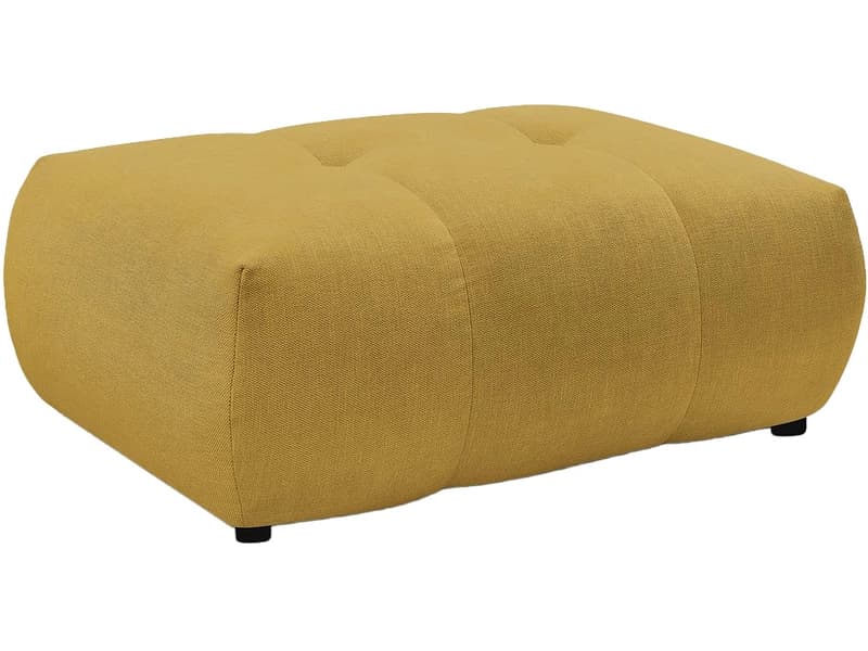 Hocker BOBOCHIC FUJI 80x112x44cm stoff gelb
