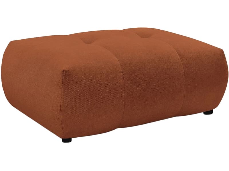 Hocker BOBOCHIC FUJI 80x112x44cm stoff orange