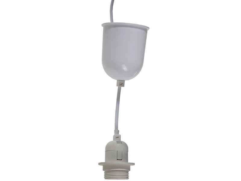 Kabel / Fassung LED 80cm 60W weiss