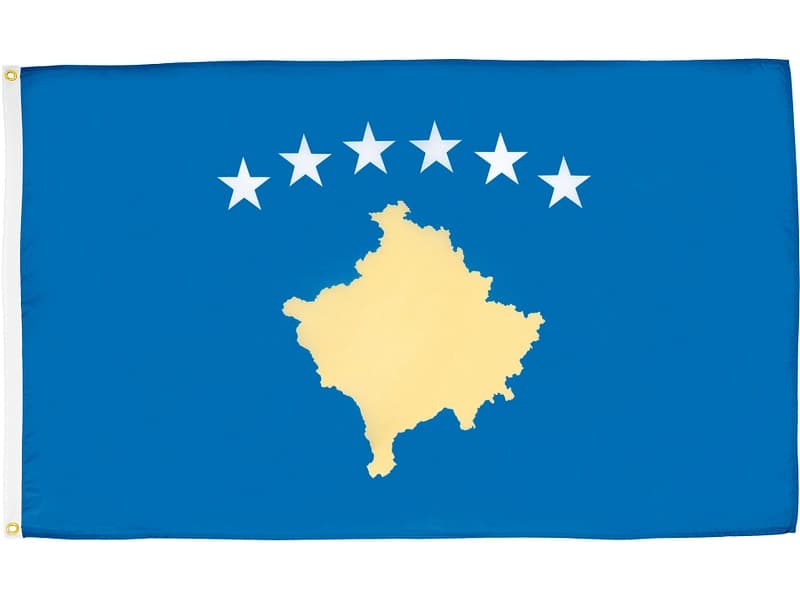 AZ FLAG Flagge KOSOVO mehrfarbig