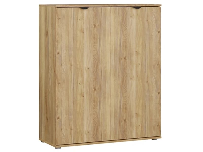 Kommode SUMICA 2 Türen 34.8x89.9x107.3cm eiche dekor