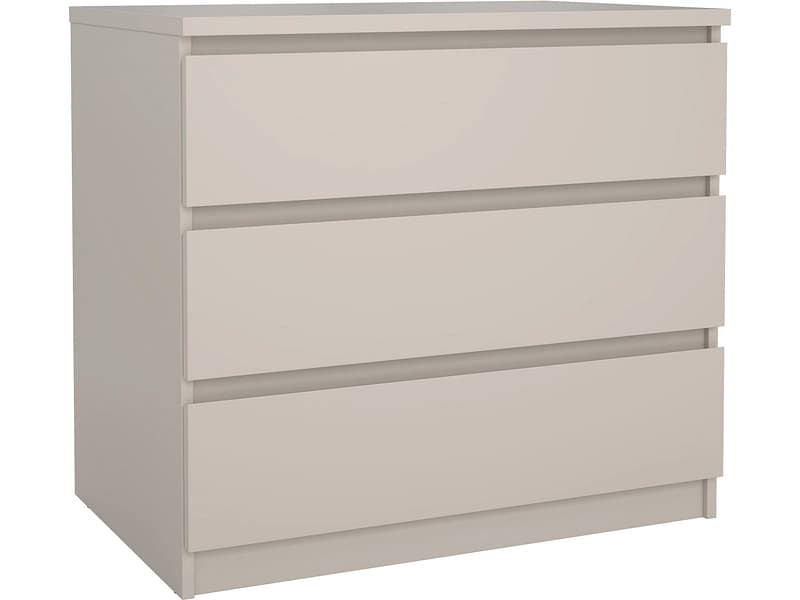 Kommode NAIA 3 Schubladen 50x77x70.1cm kaschmir matt