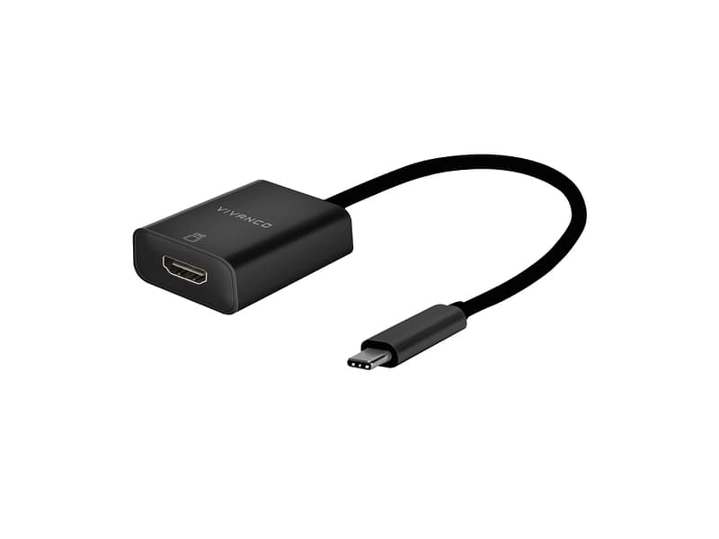 VIVANCO Hub USB Schwarz