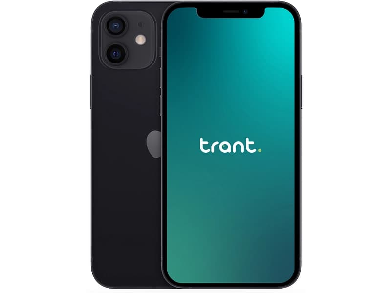 APPLE iPhone 12 schwarz Refurbished A 128GB 5G