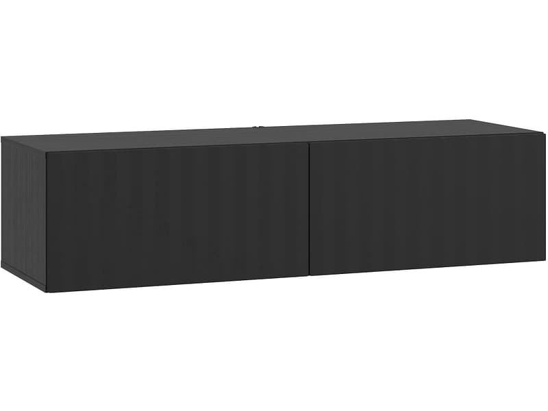 Hängender TV-Schrank ANTIBES 128cm schwarz