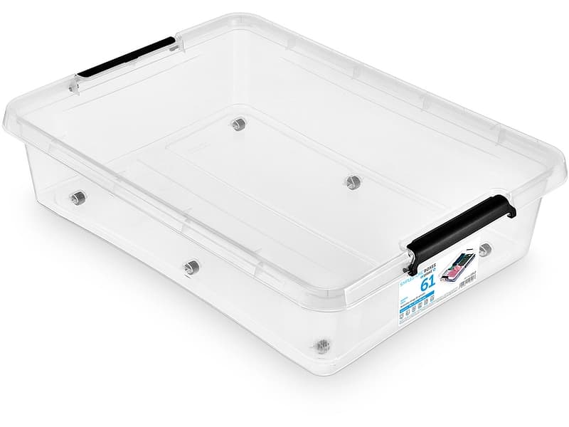 Aufbewahrungsbox OPENBOX durchsichtig 57x76x18.5cm