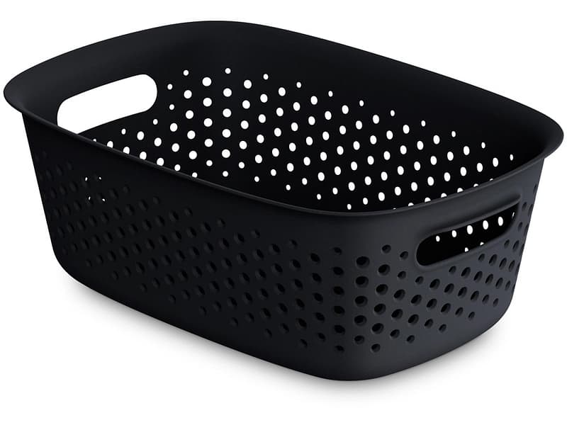 Aufbewahrungskorb OPENSTORE schwarz 19.5x28x10.5cm