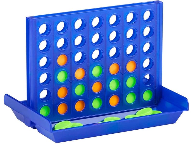 EDDY TOYS Spiel 4 gewinnt blau